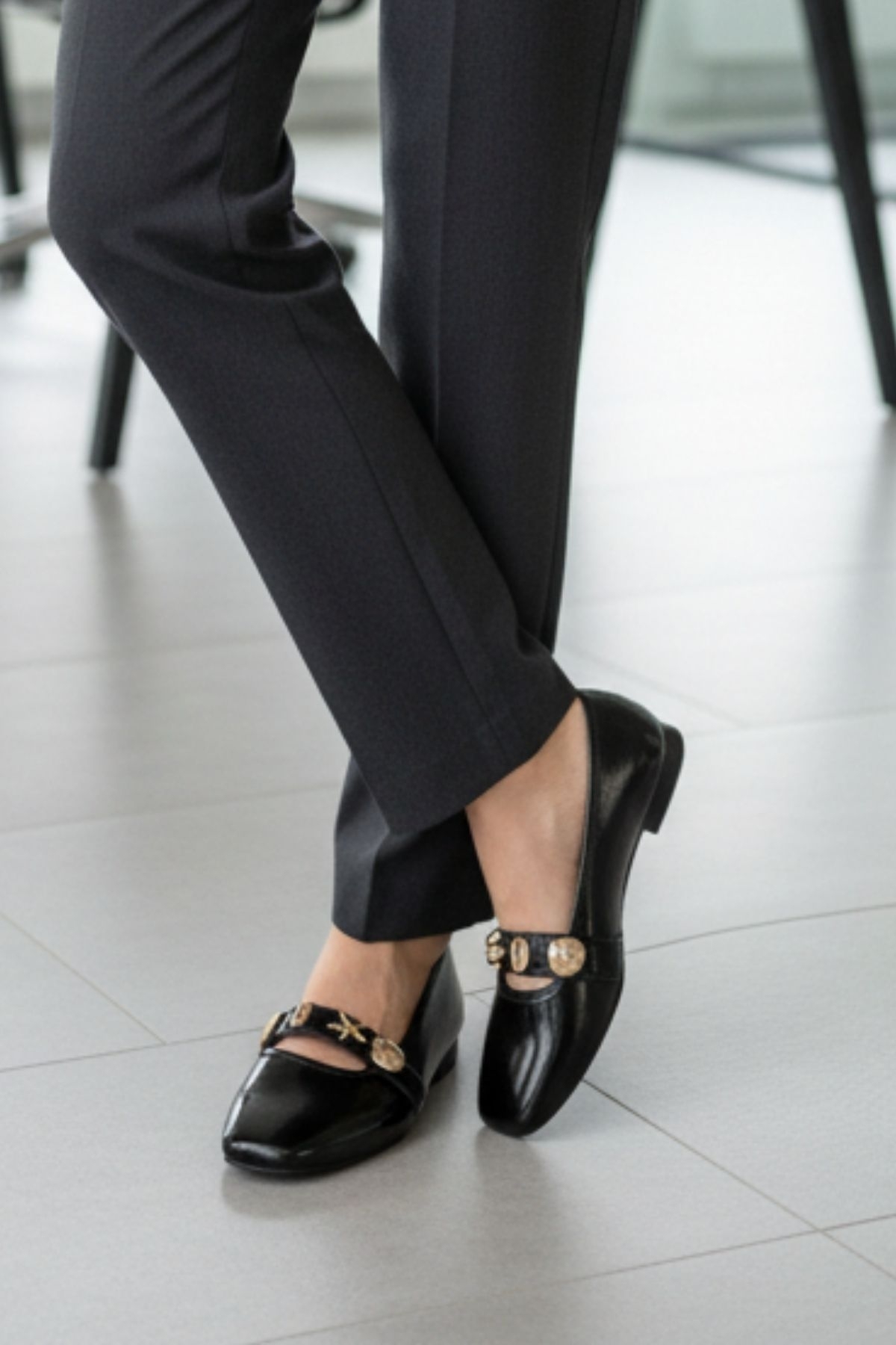 Modafırsat  Kadın Babet İçeri Dışarı Ofis Günlük Ayakkabı - Görsel 2