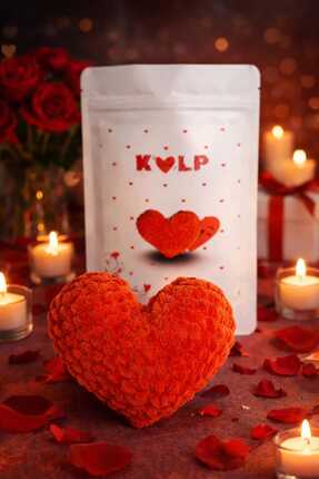 Tandor Amigurumi/Örgü Kiti | Kırmızı Kalp Örgü Seti | Yeni Başlayanlar İçin |...