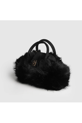 Bashka Takı & Aksesuar Kadın Marina Hasır-Peluş Askılı Çanta