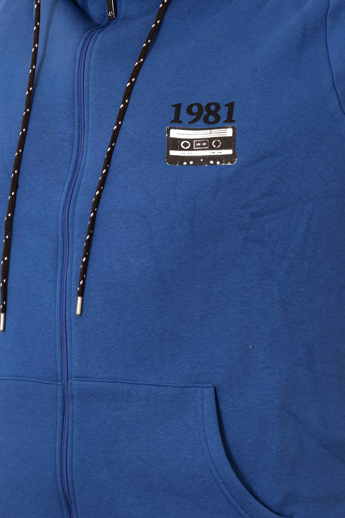 ModeXL Mode XL Büyük Beden Kapşonlu Seweat 1981 U25808 SAKS görsel 5