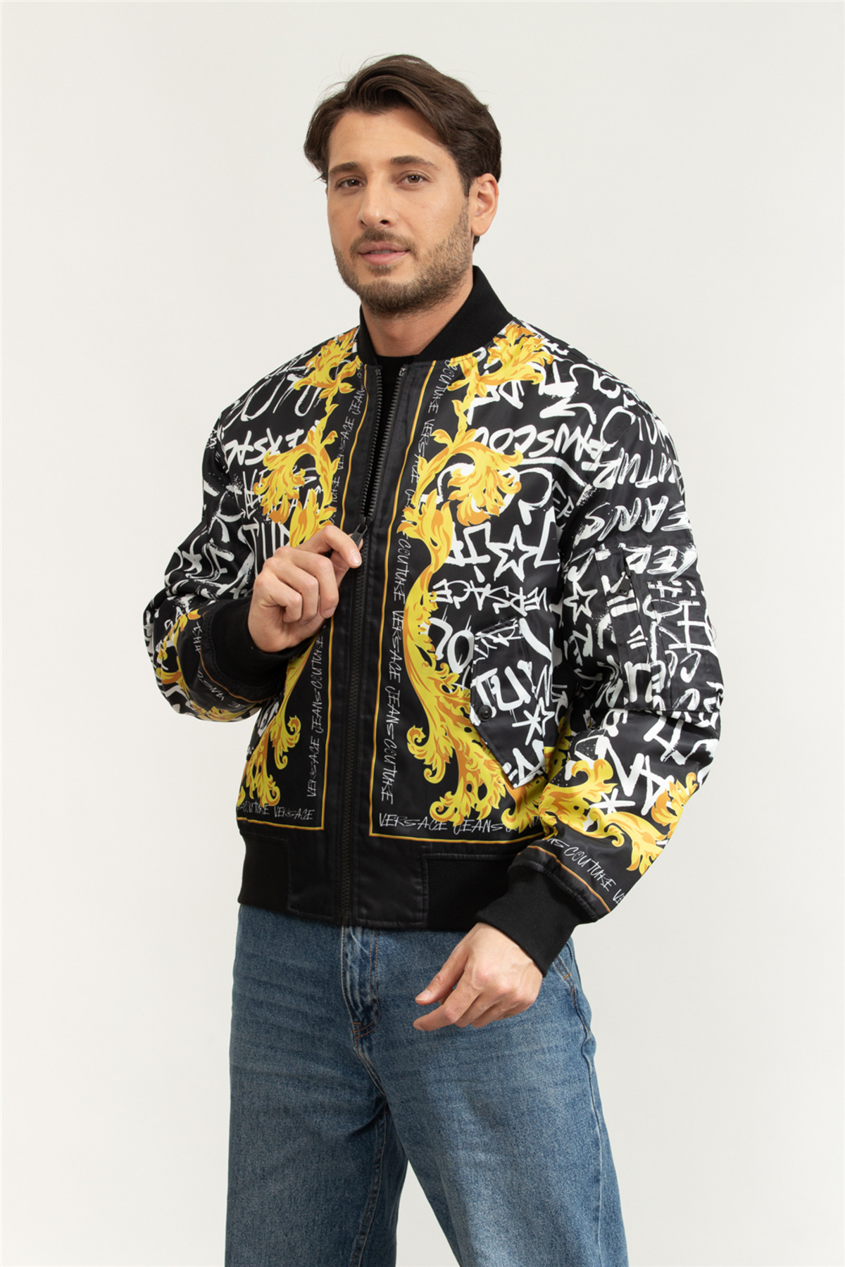 VERSACE JEANS COUTURE Erkek Mont Siyah - Fiyatı, Yorumları