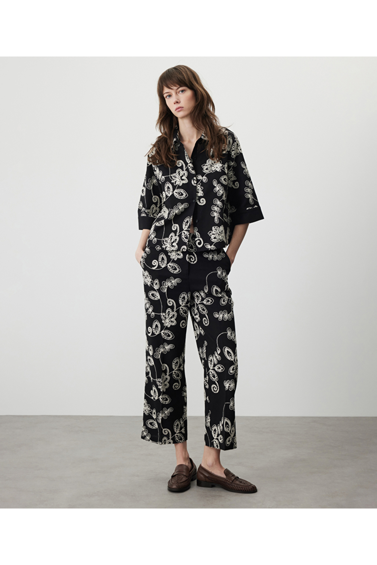 MISS IPEKYOL  Nakışlı gömlek - Görsel 2