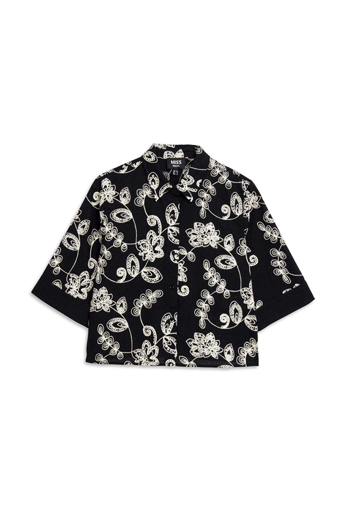 MISS IPEKYOL  Nakışlı gömlek - Görsel 3