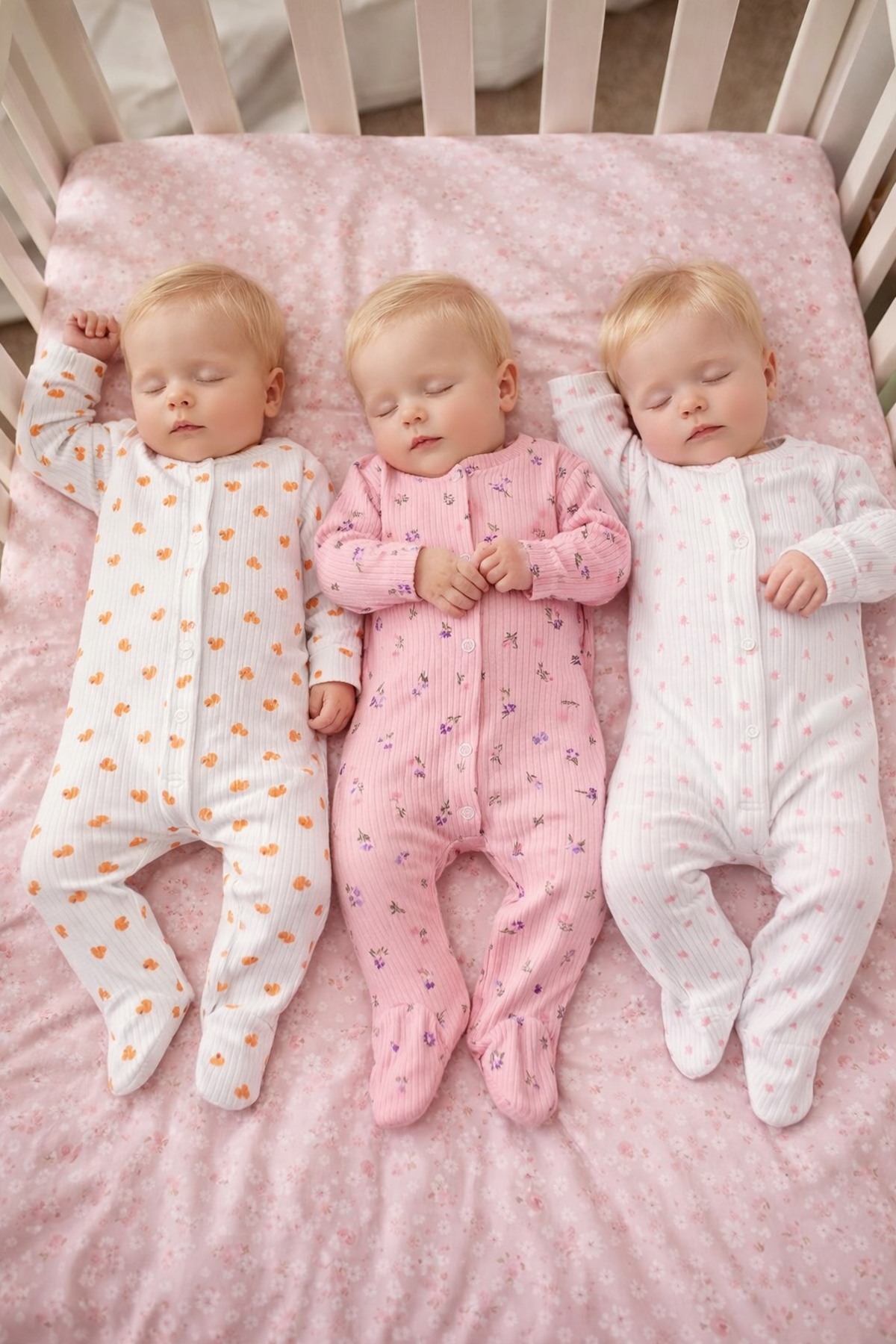 Vivolas %100 Pamuk Patikli Bebek Tulum Seti – Erkek & Kız Yumuşak Penye, Yenidoğan Uyku Tulumu (3’lü) fotoğrafı 7 (önizleme)