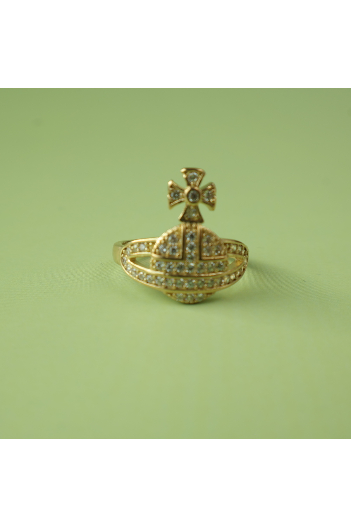 B Design jewelry Vivienne Westwood Vintage Çelik Yüzük - Fiyatı
