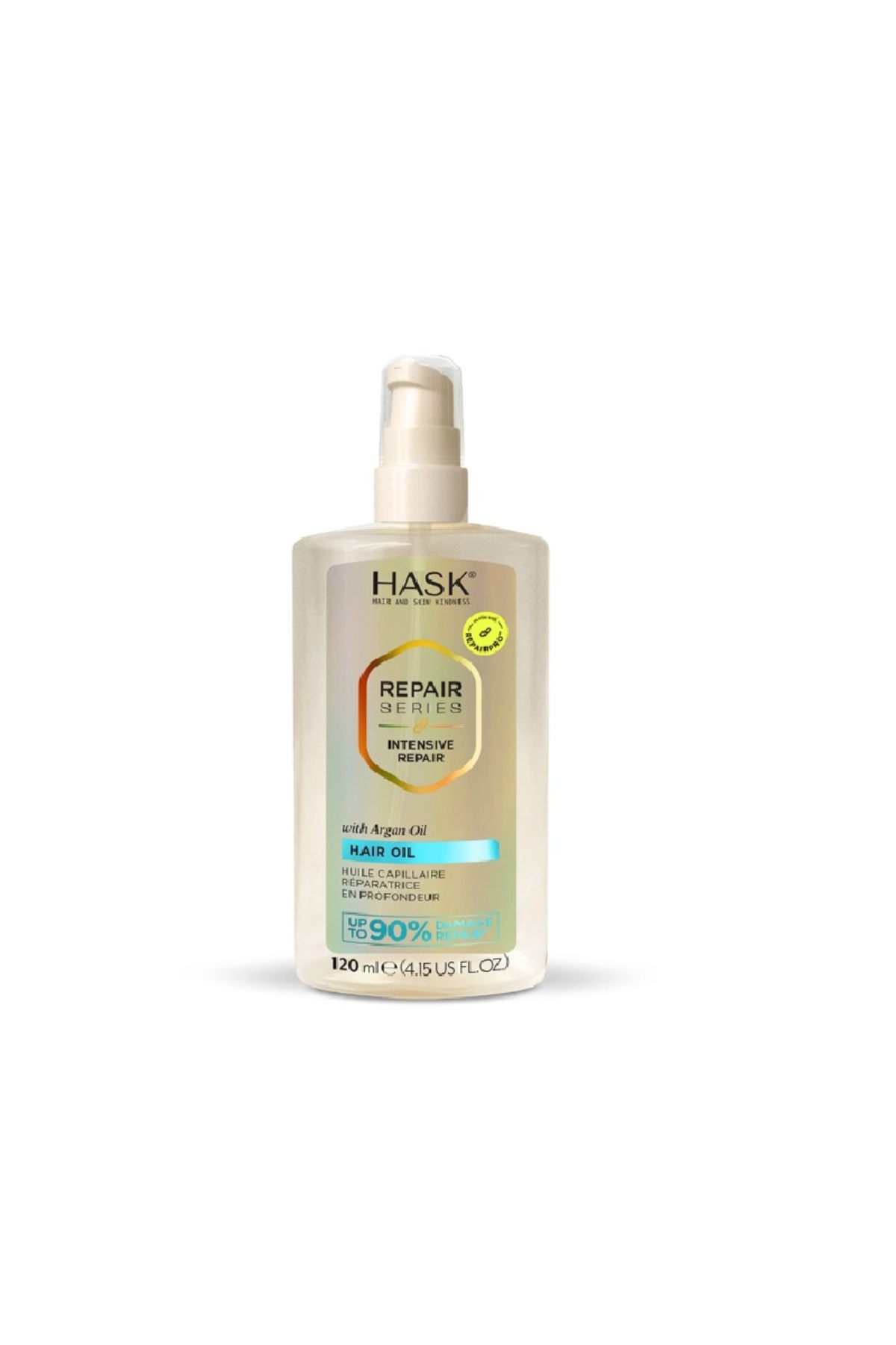 HASK روغن مراقبت از مو سری ترمیم کننده ۱۲۰ میلی لیتر — acaria10213497