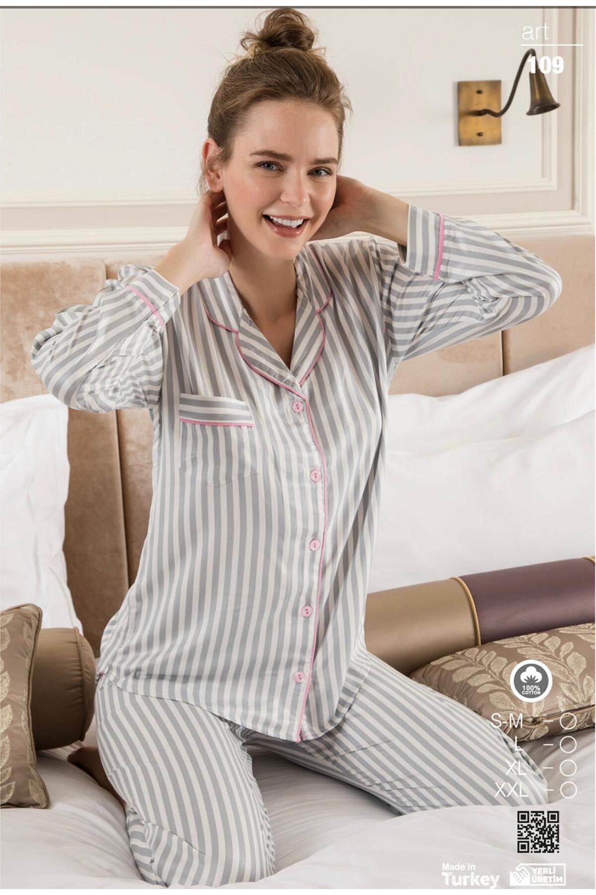 AURELIA Çizgili Pijama