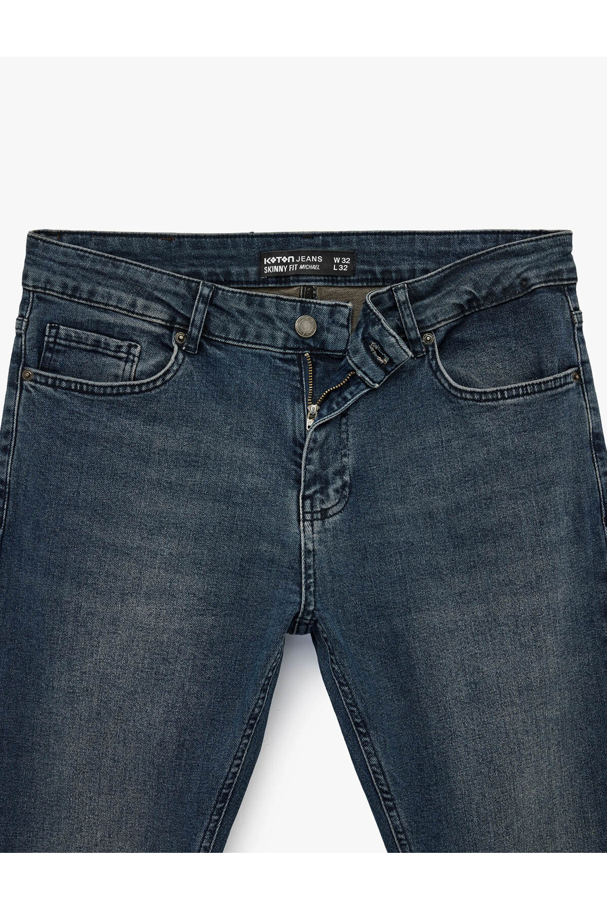 Koton  Michael indigo Erkek Jean Pantolon 6SAM40060ND - Görsel 6