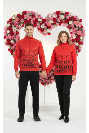 bumerangspor Sevgili Kombini 2'li Set - Esnek Fermuarlı Eşofman Takımı Sevgil...