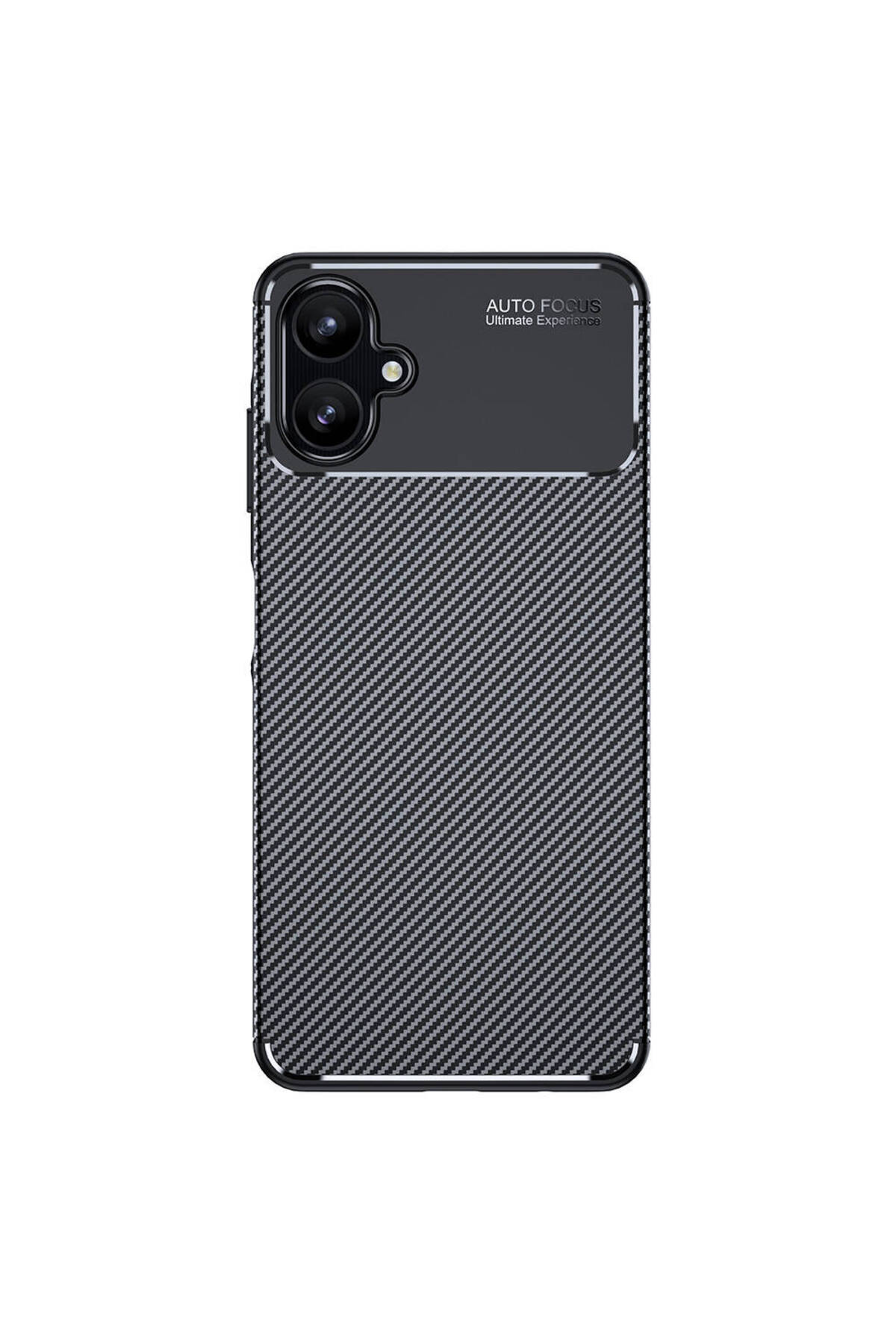 Galaxy A06 Kılıf NXAR Negro Silikon Kapak - Siyah