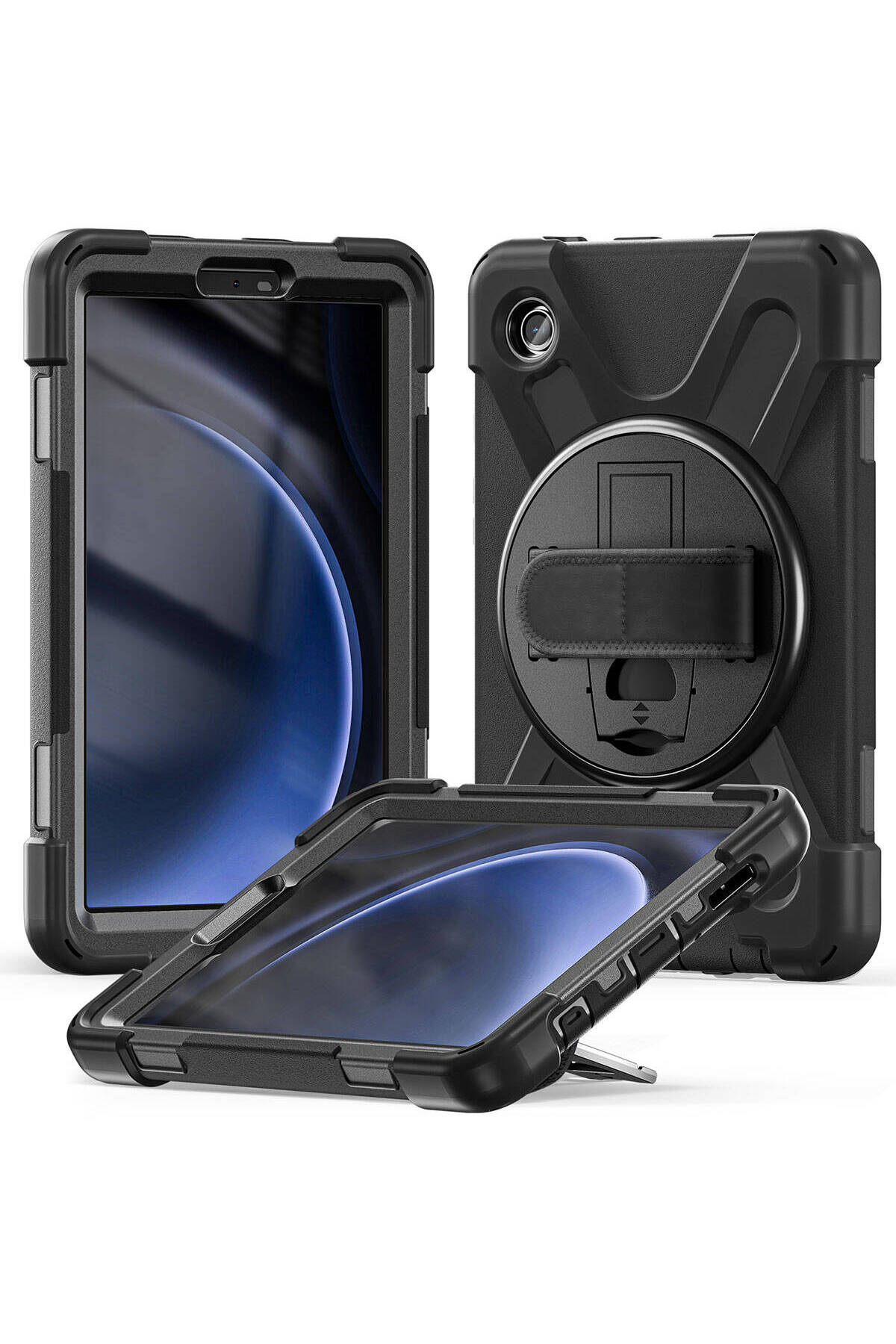 Galaxy Tab A9 NXAR Defender Tablet Silikon - Siyah