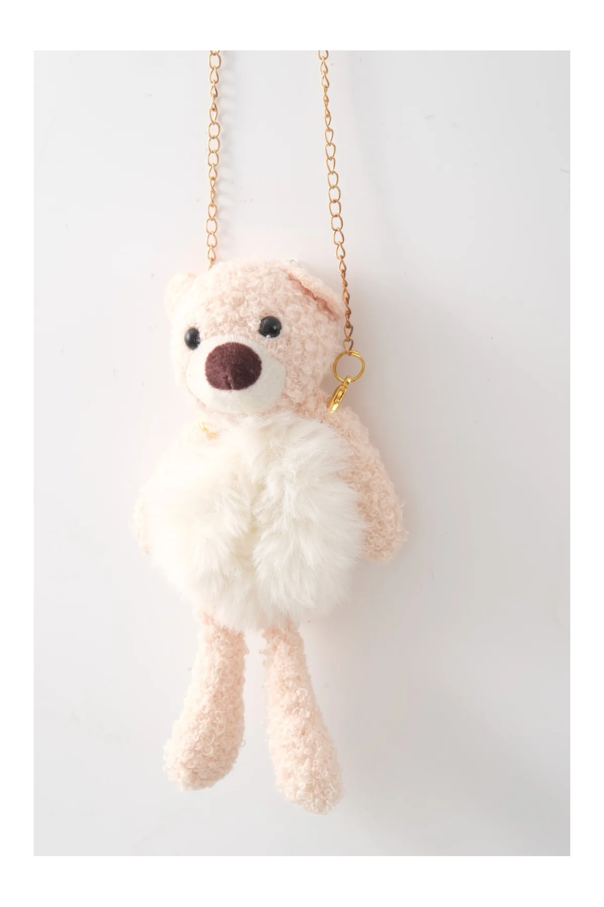 Mini Baray Kız Çocuk Kahverengi Ekose Jile Elbise Seti - Kahve fotoğrafı 6 (önizleme)