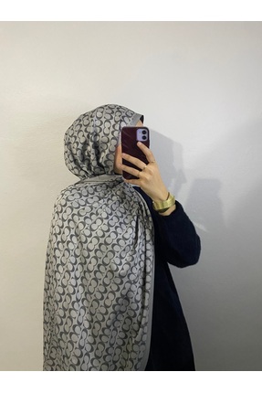 Auraluxscarfs C desen Pamuk şal