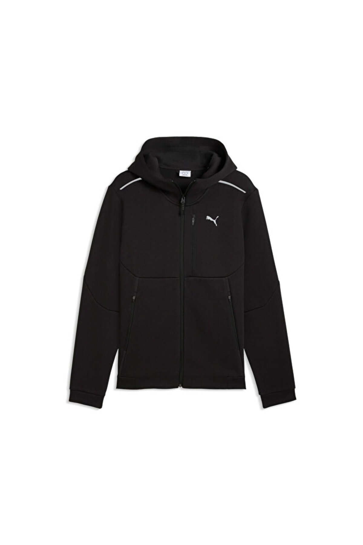 Puma Pumatech Full-Zip Hoodie Dk Erkek Günlük Ceket 63441501 Siyah