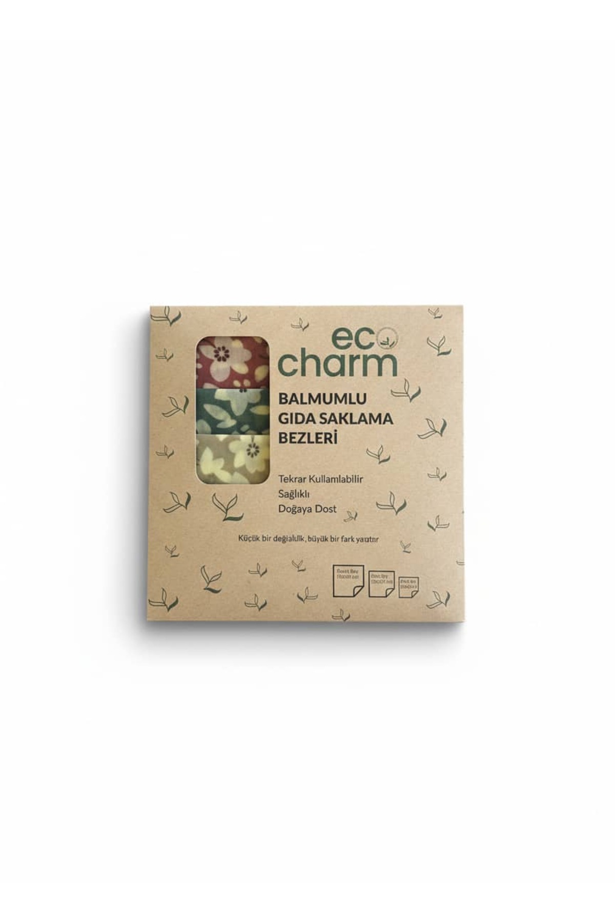 ECO CHARM EcoCharm Balmumlu Gıda Saklama Bezleri - Fiyatı, Yorumları