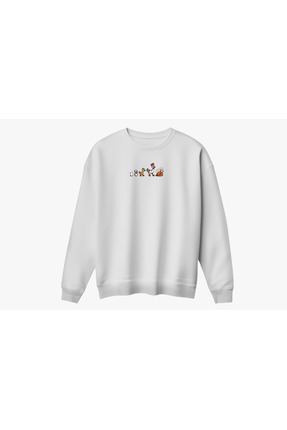 Vechera Baskılı Sweatshirt