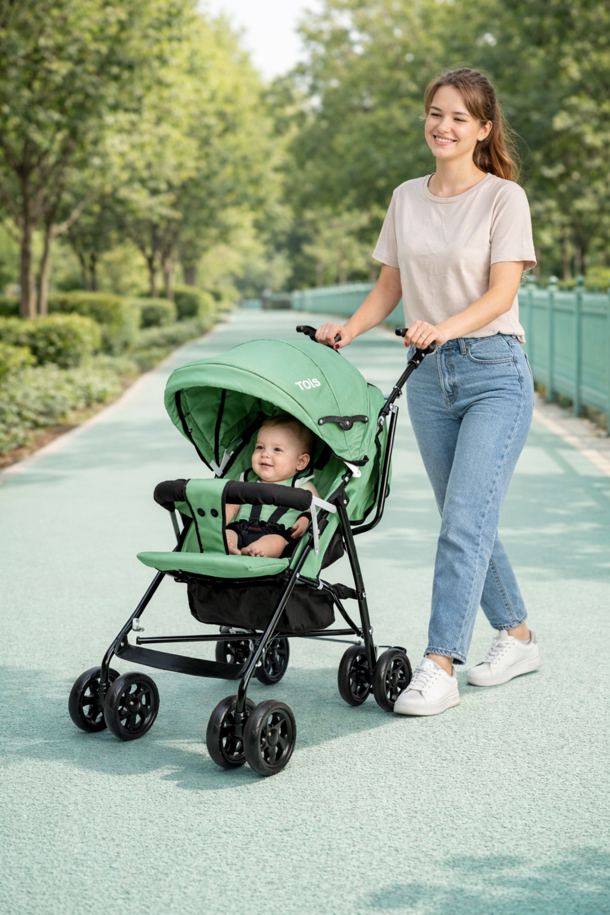 Tois EB-07 Tam Yatar Baston Bebek Arabası