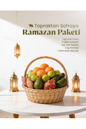 Kalendos Bahçeden Sofraya Ramazan Paketi