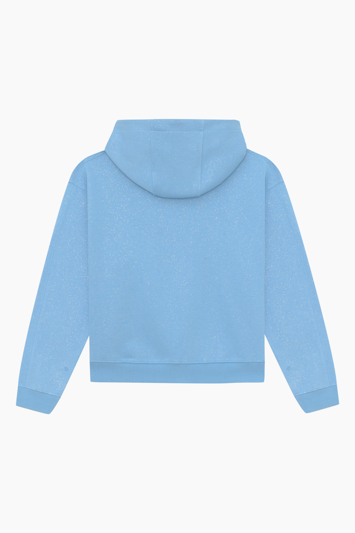 Cos Weirdos  AQUA shiny simli zipped hoodie fermuarlı sweatshirt - Görsel 2
