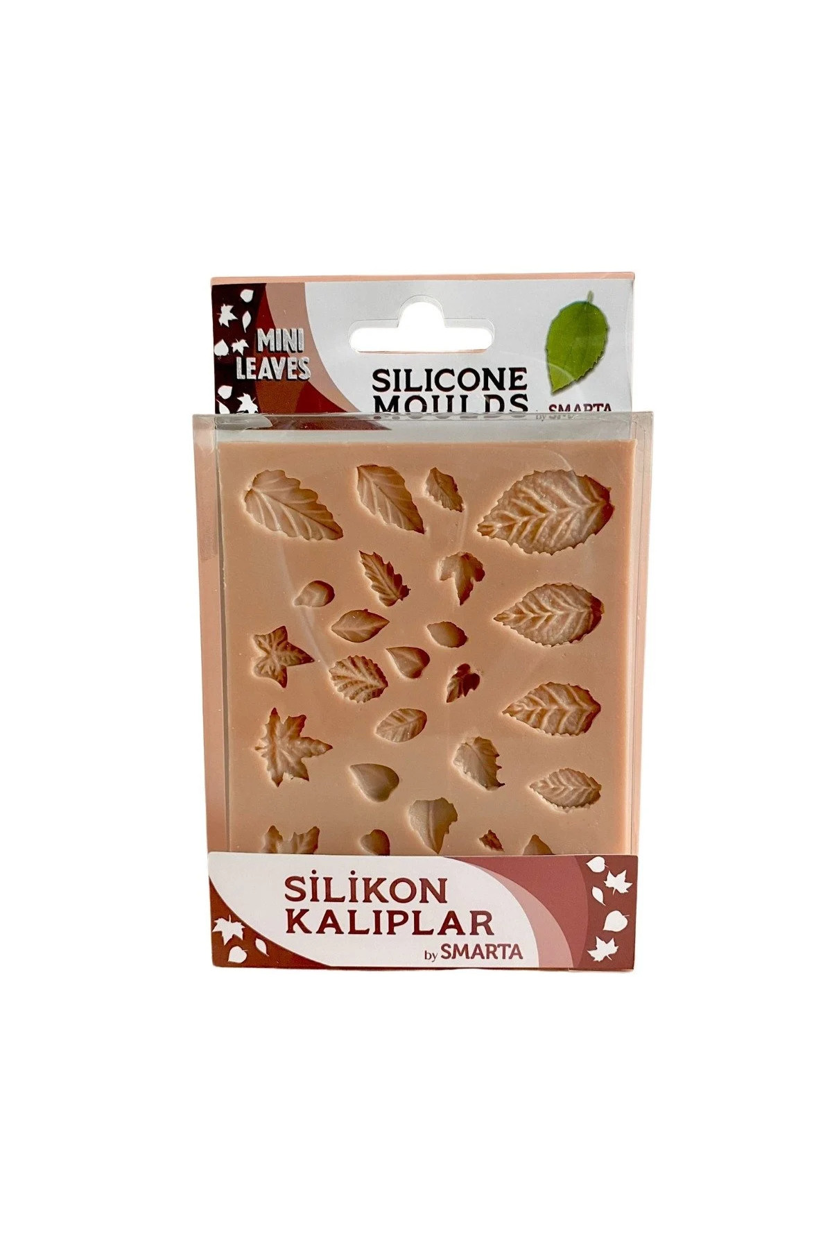 100x130x15mm Silicone Mini Leaves /