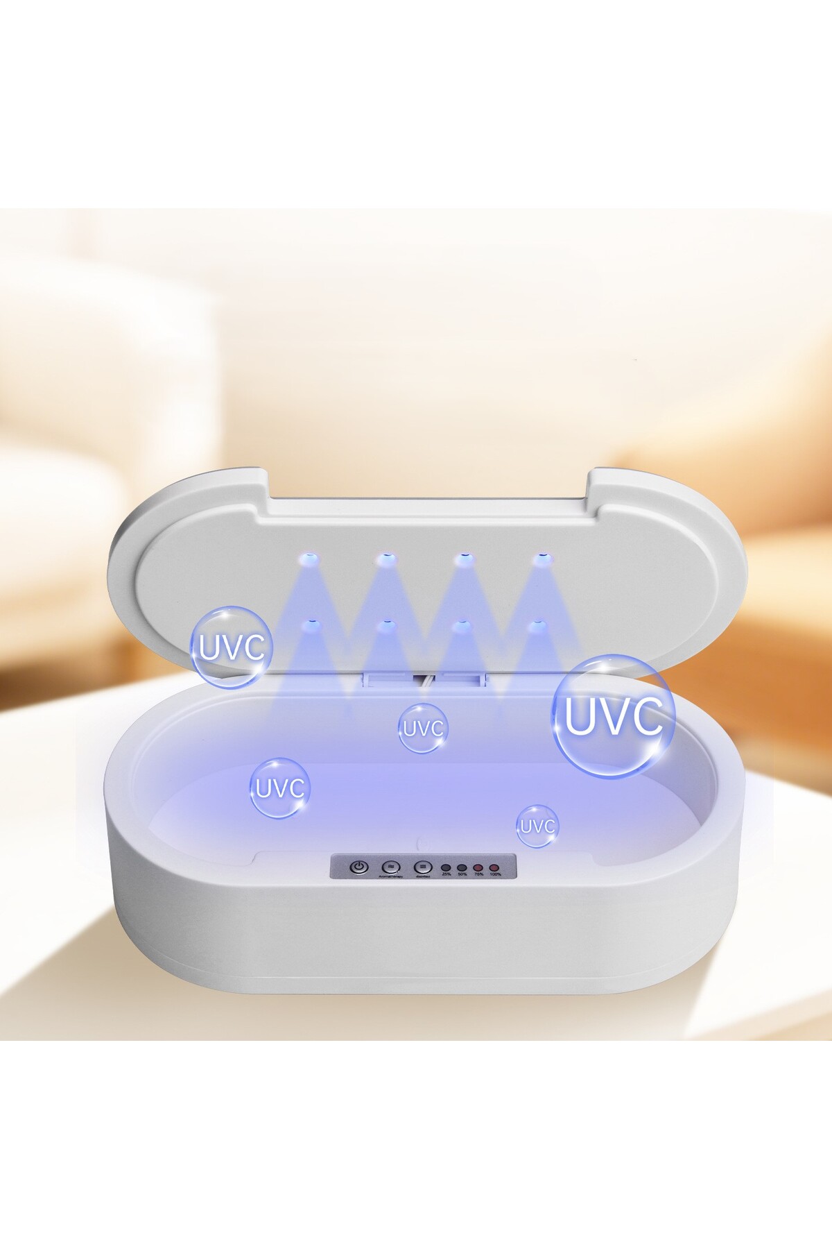 WiderMarkt UV Sterilizasyon Kutusu | 360° Her Yönden Dezenfeksiyon | USB Şarjlı Akıllı Dezenfektör fotoğrafı 2 (önizleme)
