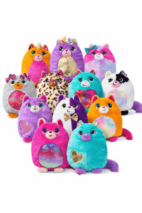 Zirve Kutulu Peluş Oyuncak – 1 Kutu 1 Adet Rastgele Kedi Modeli