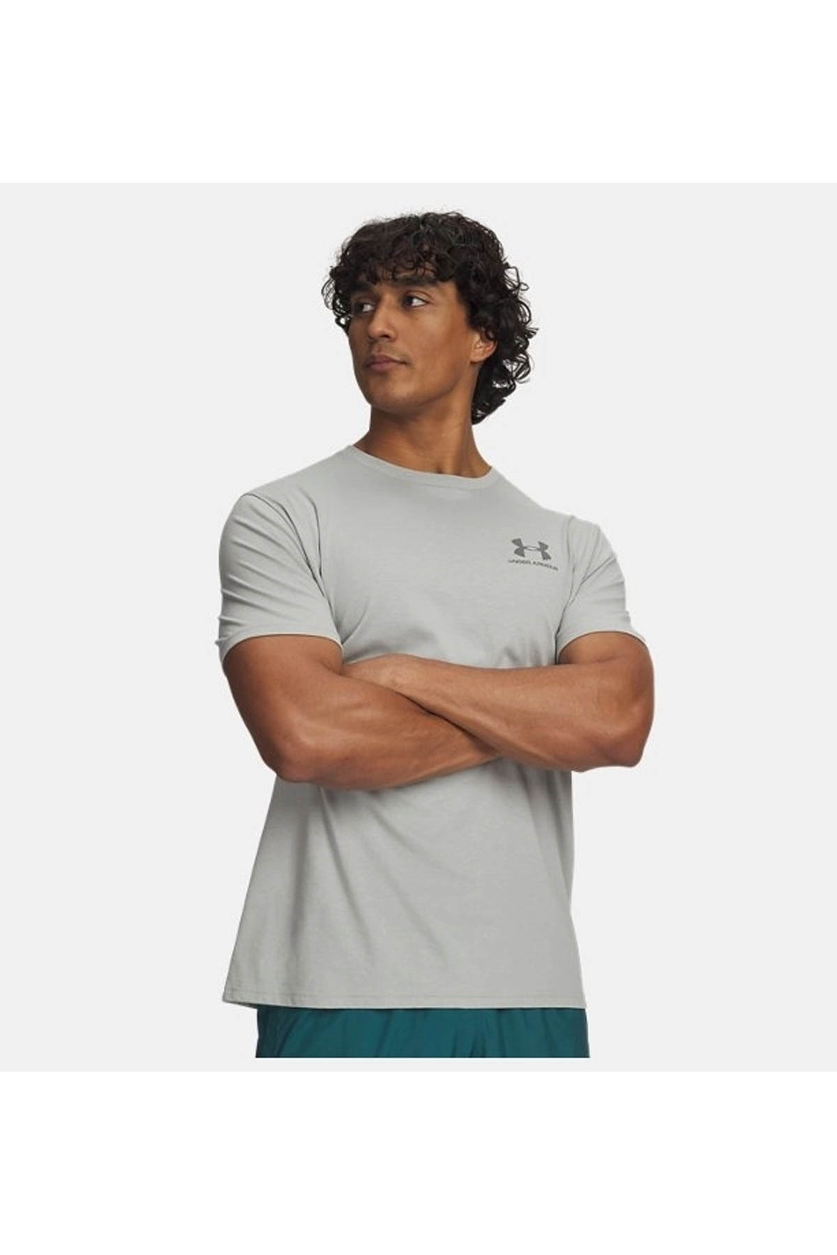 Under Armour Ua m Sportstyle Lc Gray Men's T-Shirt 1326799-069