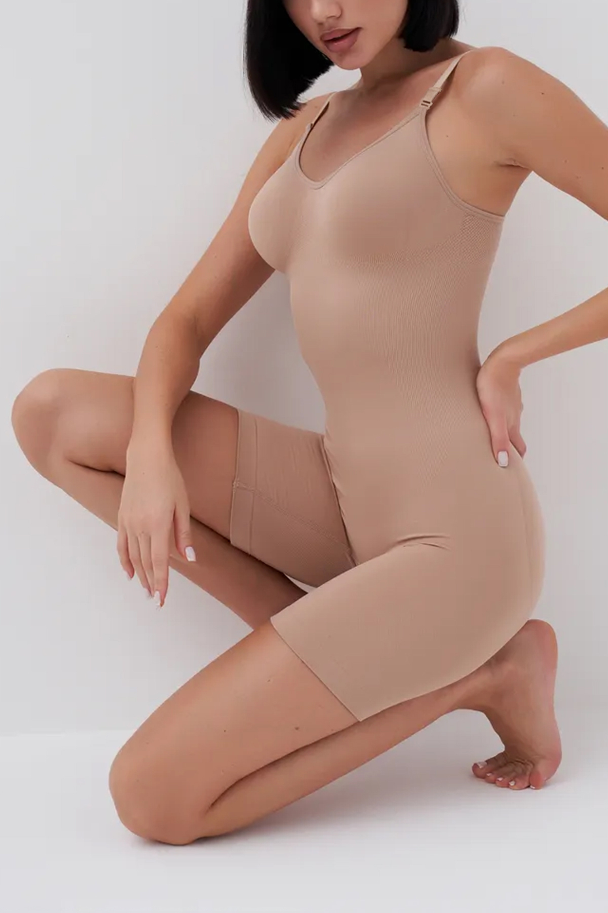 ELEGANCE KORSE Kadın Toparlayıcı Tam Boy Dikişsiz Korse görsel 4