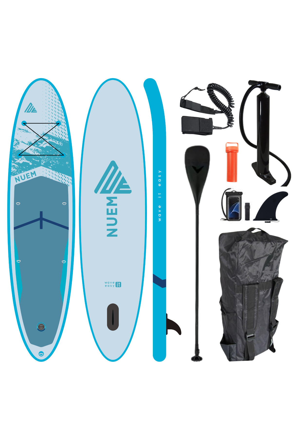 NUEM Yeni Sezonun İncisi - Stand Up Paddle Board - Şişme Kürek