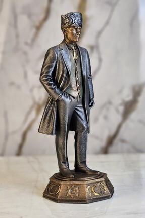 AF SANART Atatürk Paltolu Orjinal işçilik Biblo Heykel
