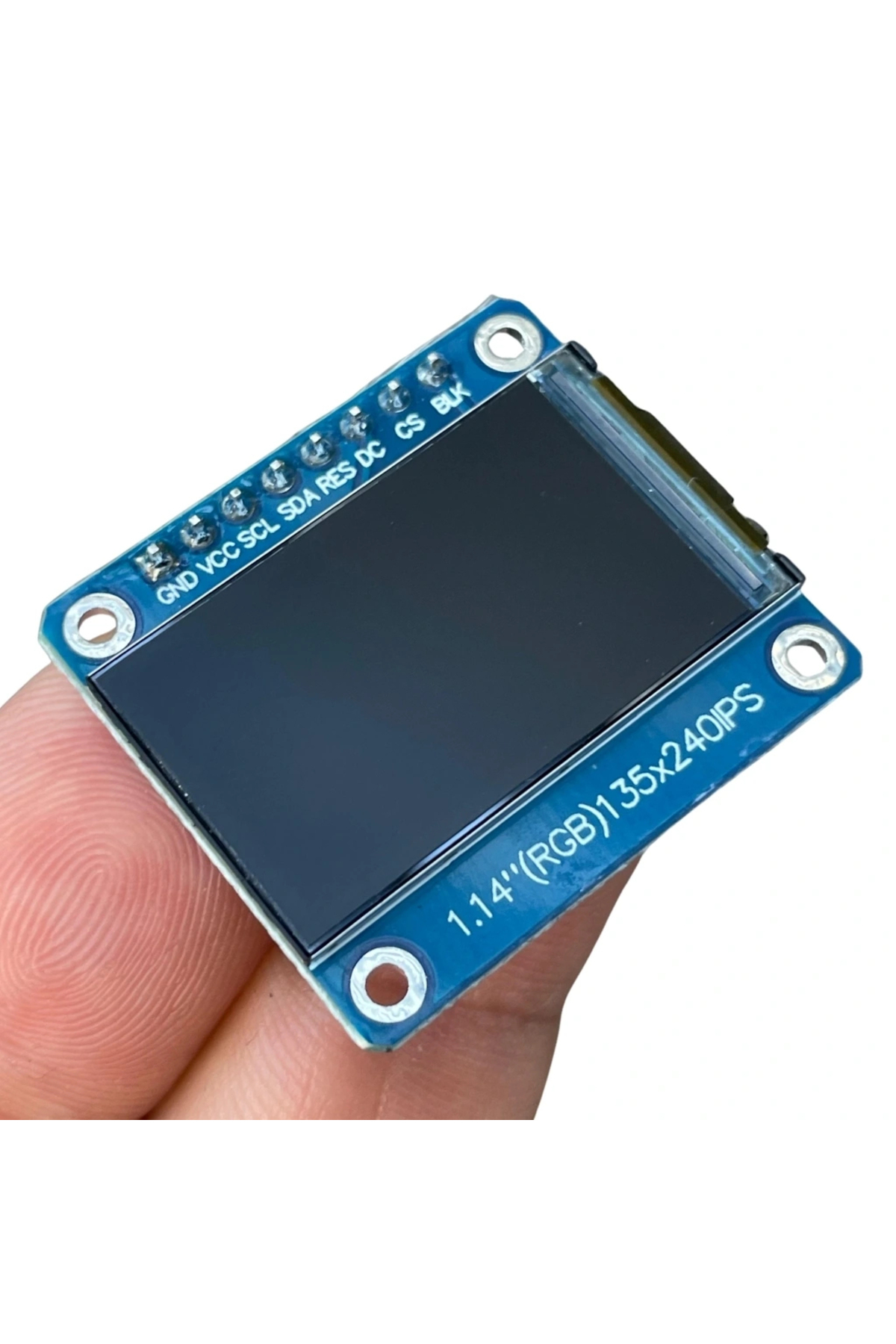 Voltaj 1.14 inch ST7789V Chip 135×240 RGB TFT IPS 8 Pin LCD Ekran