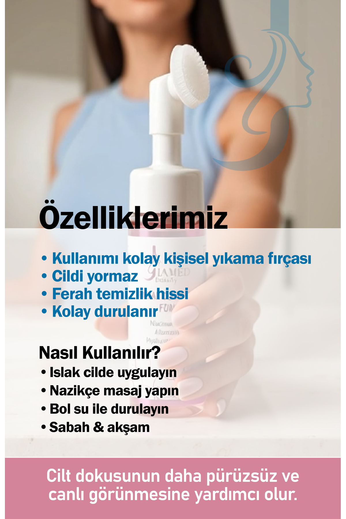 YÜZ YIKAMA KÖPÜĞÜ 150 ML — YUZYIKAMA001 — تصویر 3 از 7