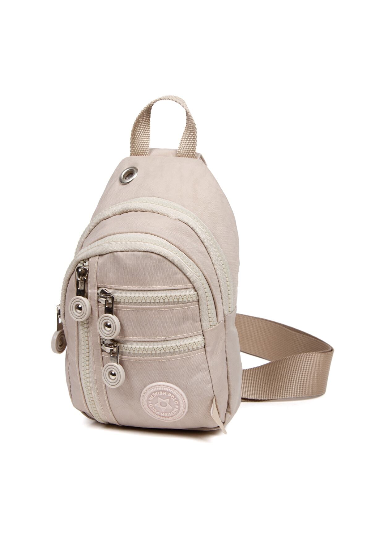 NEWISH POLO ACCESSORIES Unisex Su Geçirmez Kulaklık Usb Çıkışlı Çapraz Askılı Çanta Bel Omuz Ve Göğüs Çanta Günlük Bodybag görsel 2