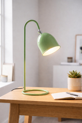 HOMİNG Homing Retro Basic Nil Yeşili Masa lambası Hareketli Başlık