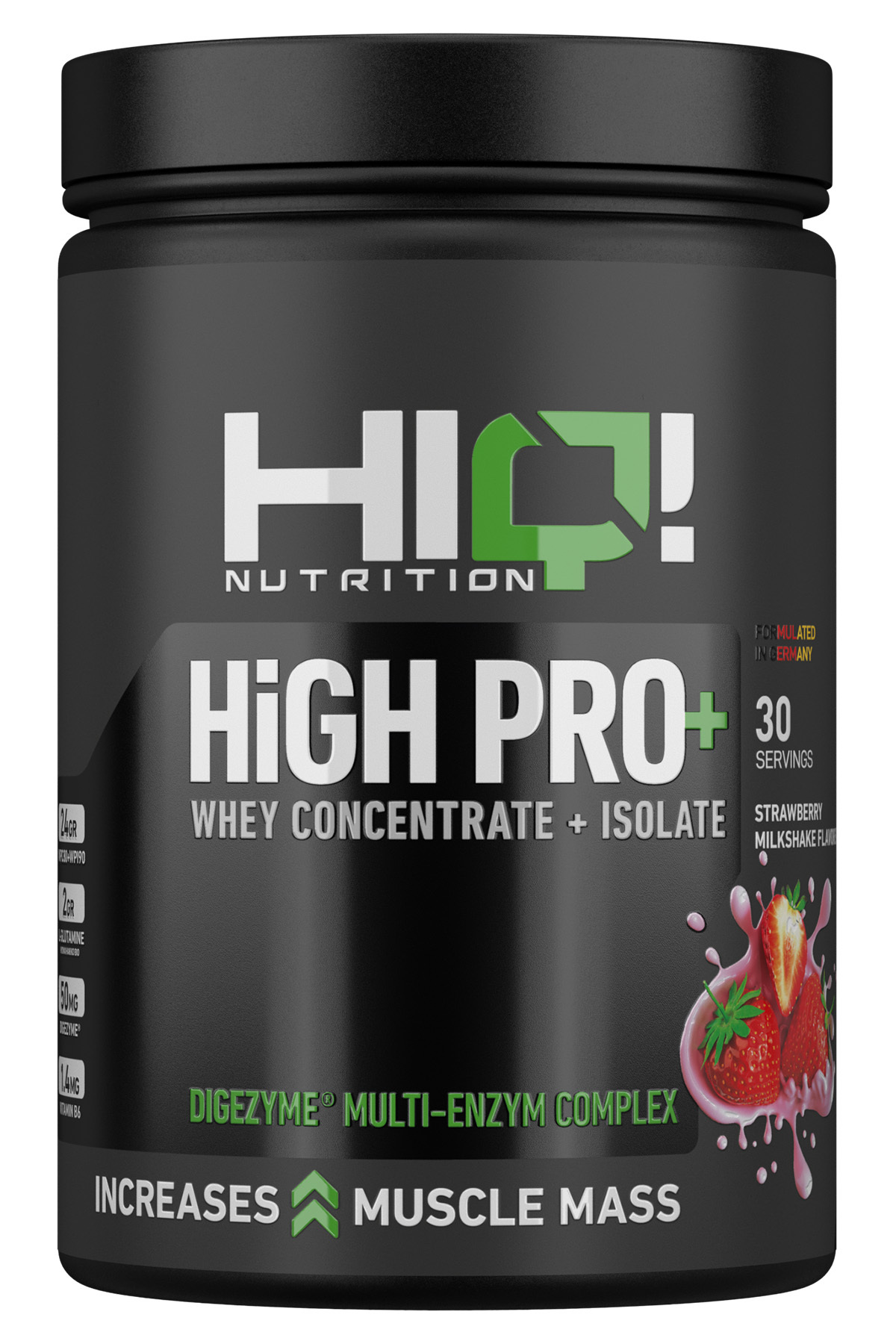 HIQ NUTRITION Hıq Hıgh Pro 900g Strawberry Mılkshake Flavored