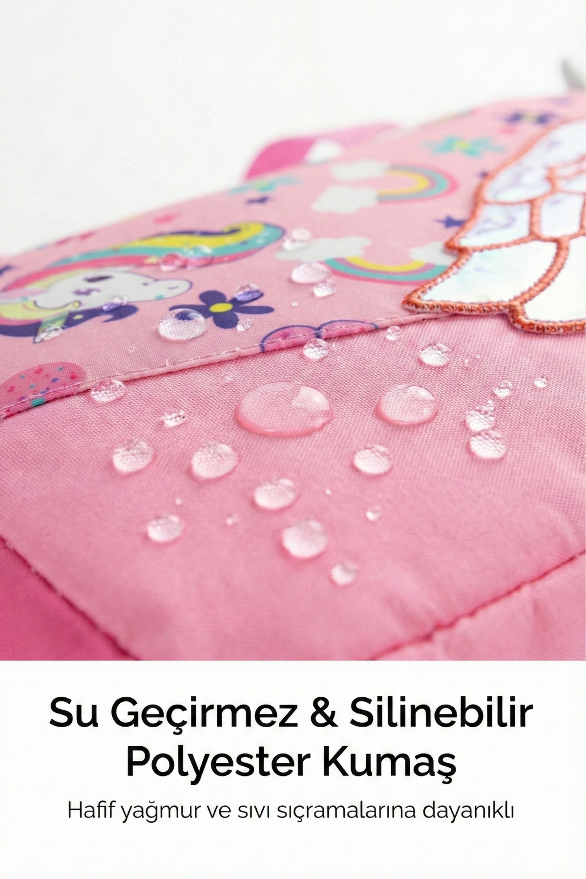 Genel Markalar  Pembe Kuyruklu Çocuk Spor ve Seyahat Çantası 14L – Su Geçirmez, Omuz & El Taşıma - Görsel 6