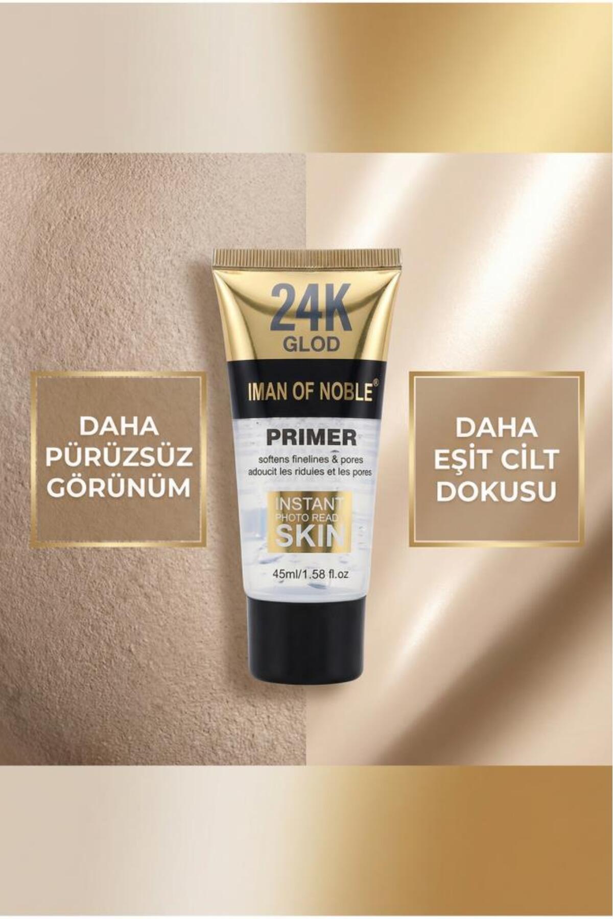 24K Gold Primer Makyaj Bazı 45 ml — سفید 44959-1 — تصویر 2 از 7