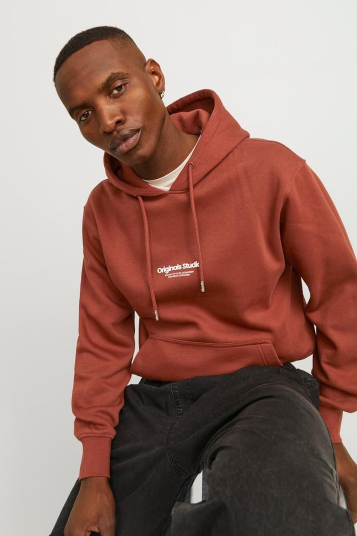 سویشرت مردانه طرح دار آستین بلند | جک اند جونز Jack & Jones TYC0813107252M12241687009 - تصویر 3