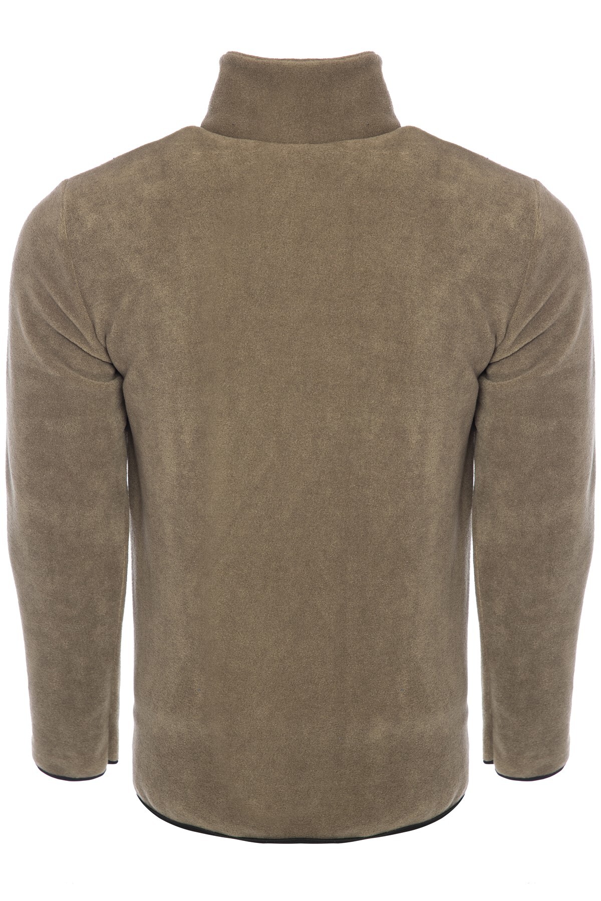 GHASSY CO Erkek Pro Rüzgar Geçirmez 5 Cepli Outdoor Tam Fermuarlı Polar Ceket görsel 4