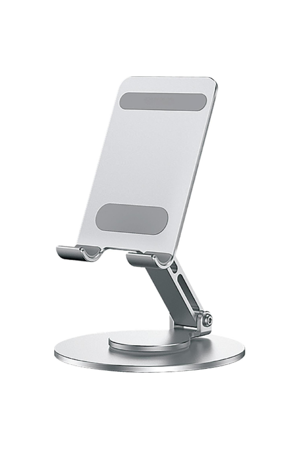 Yüksek Kaliteli Metal Katlanabilir 360 Dönebilen Kaymaz Taban Telefon Tutucu Masa Üstü Tablet Standı