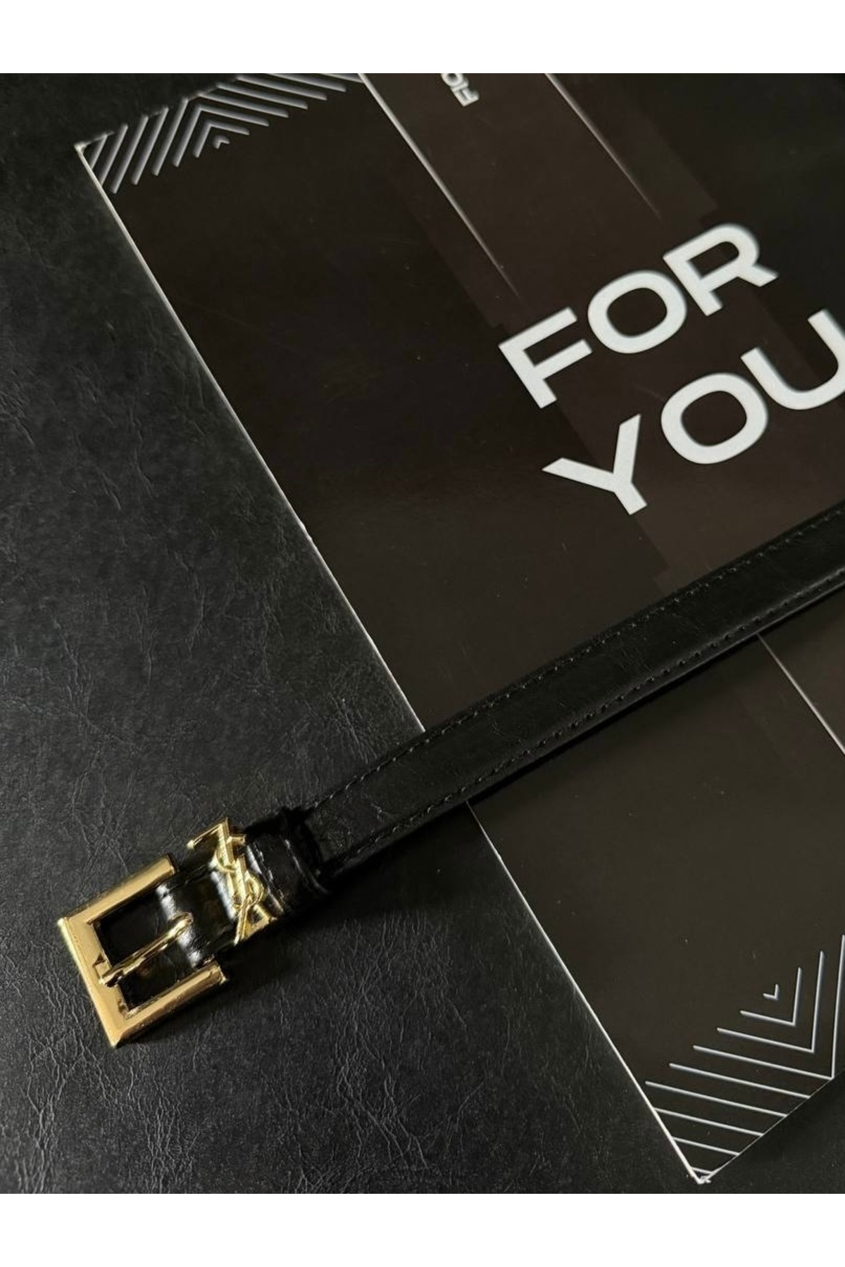 NOWVAGE  Popüler model deri kemer - Görsel 3