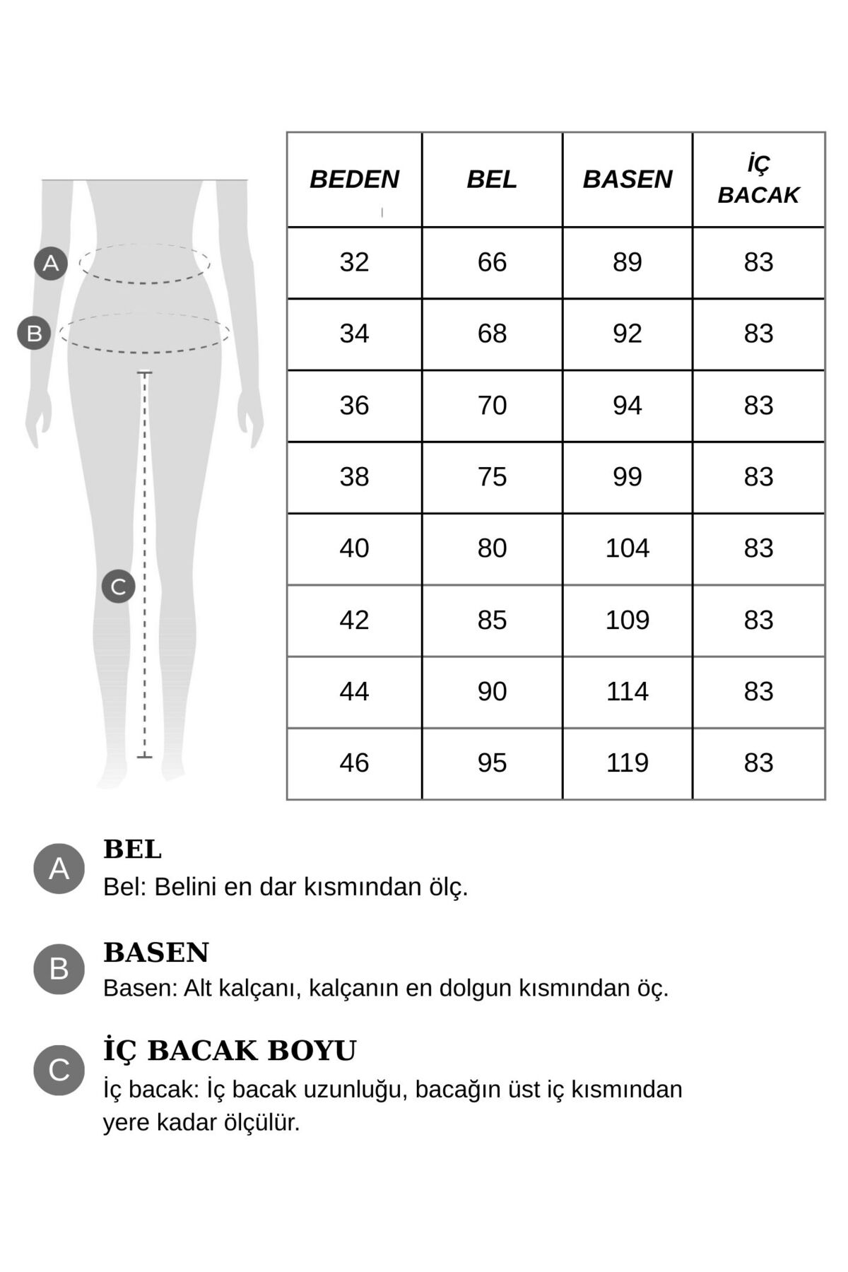 XBELLA DENİM  Kadın beyaz baggy kot pantolon - Görsel 8