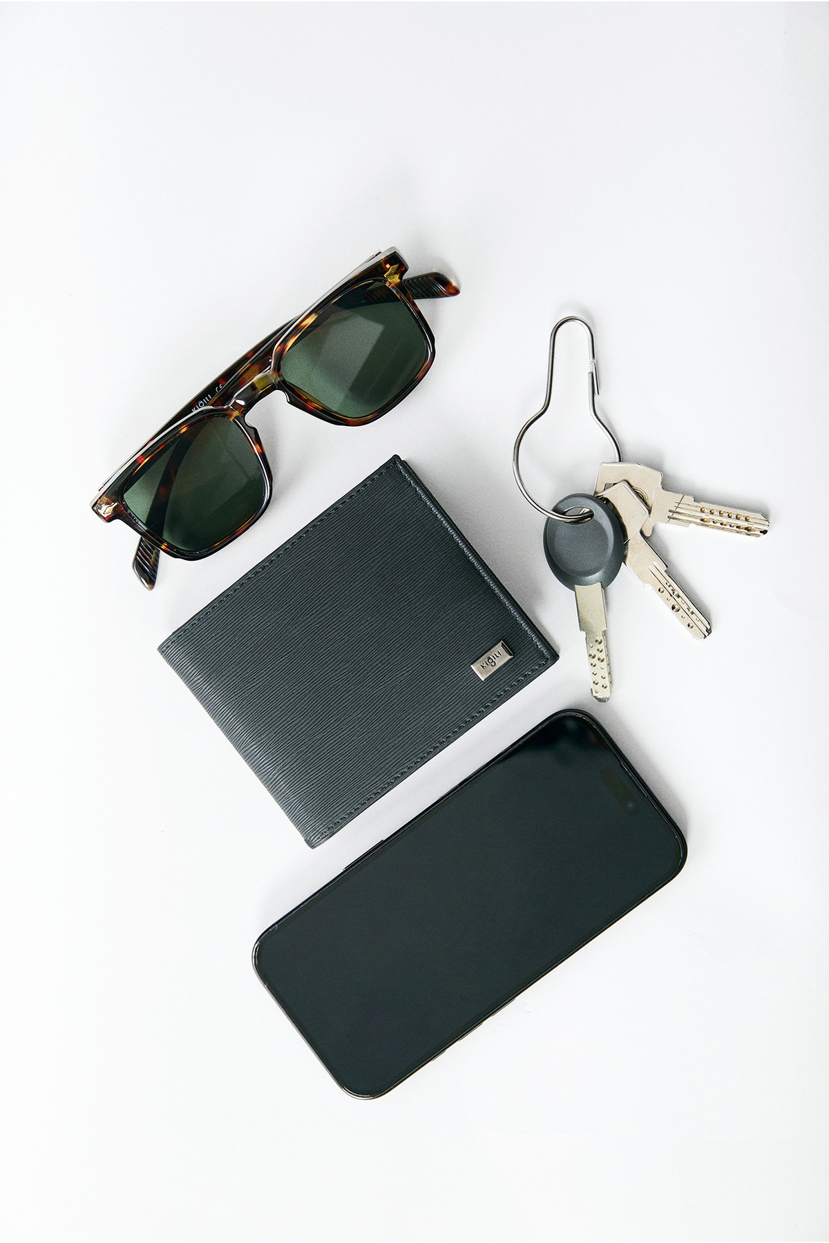 Kiğılı  Desenli Para Bölmeli Hediye Kutulu Kartlık Cüzdan - Görsel 4