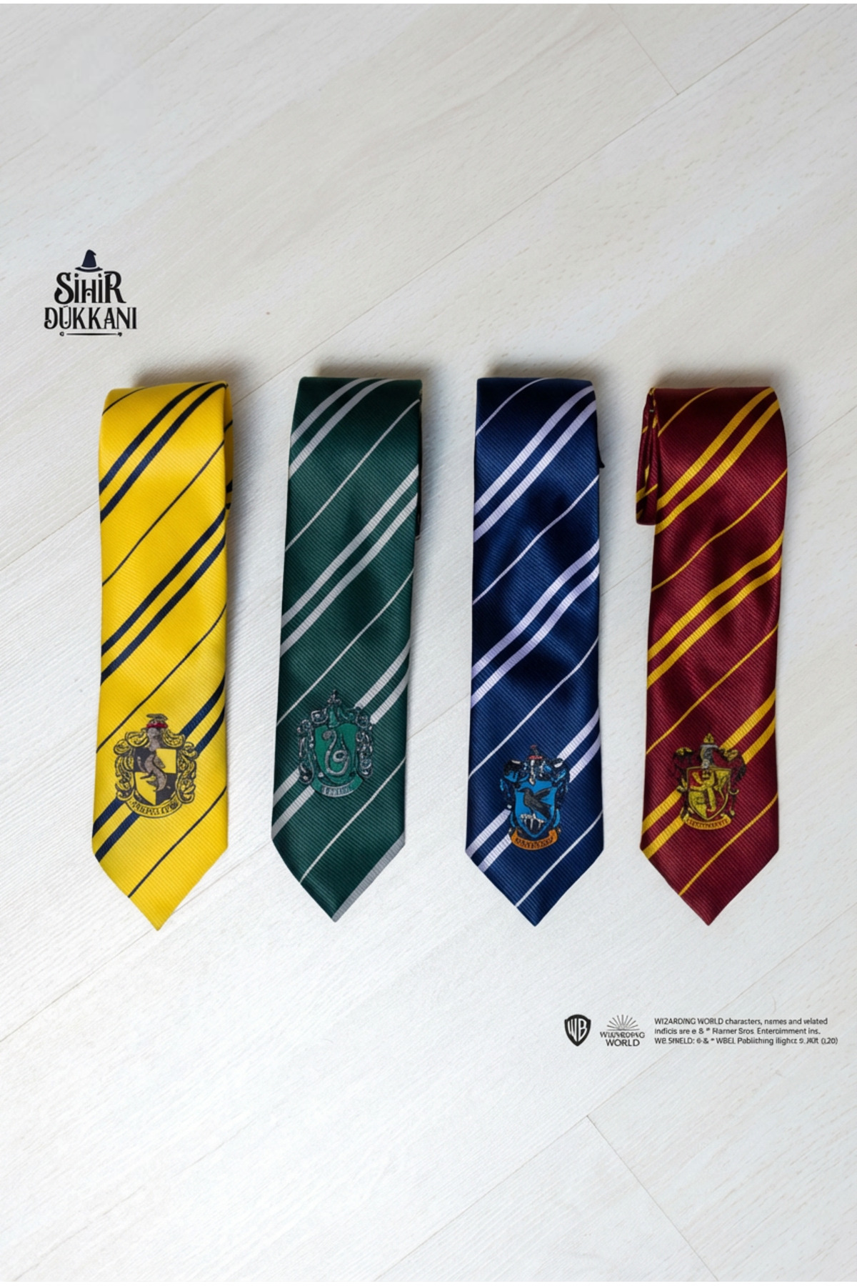 Sihir Dükkanı  Harry Potter Gryffindor Öğrenci Kravatı - Görsel 8