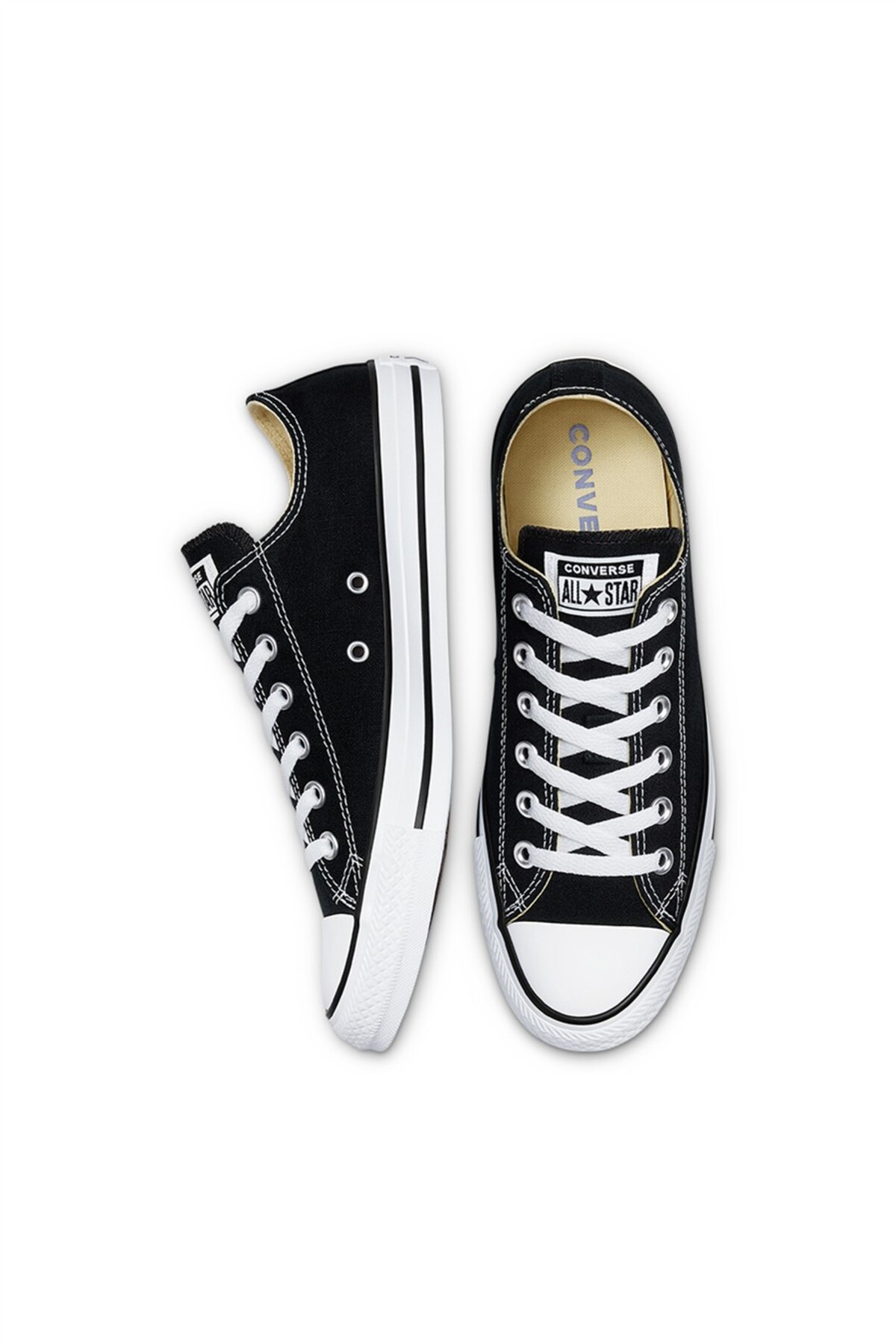 کفش پیاده روی مردانه راسته | کانورس Converse M9166C-001Siyah - تصویر 4