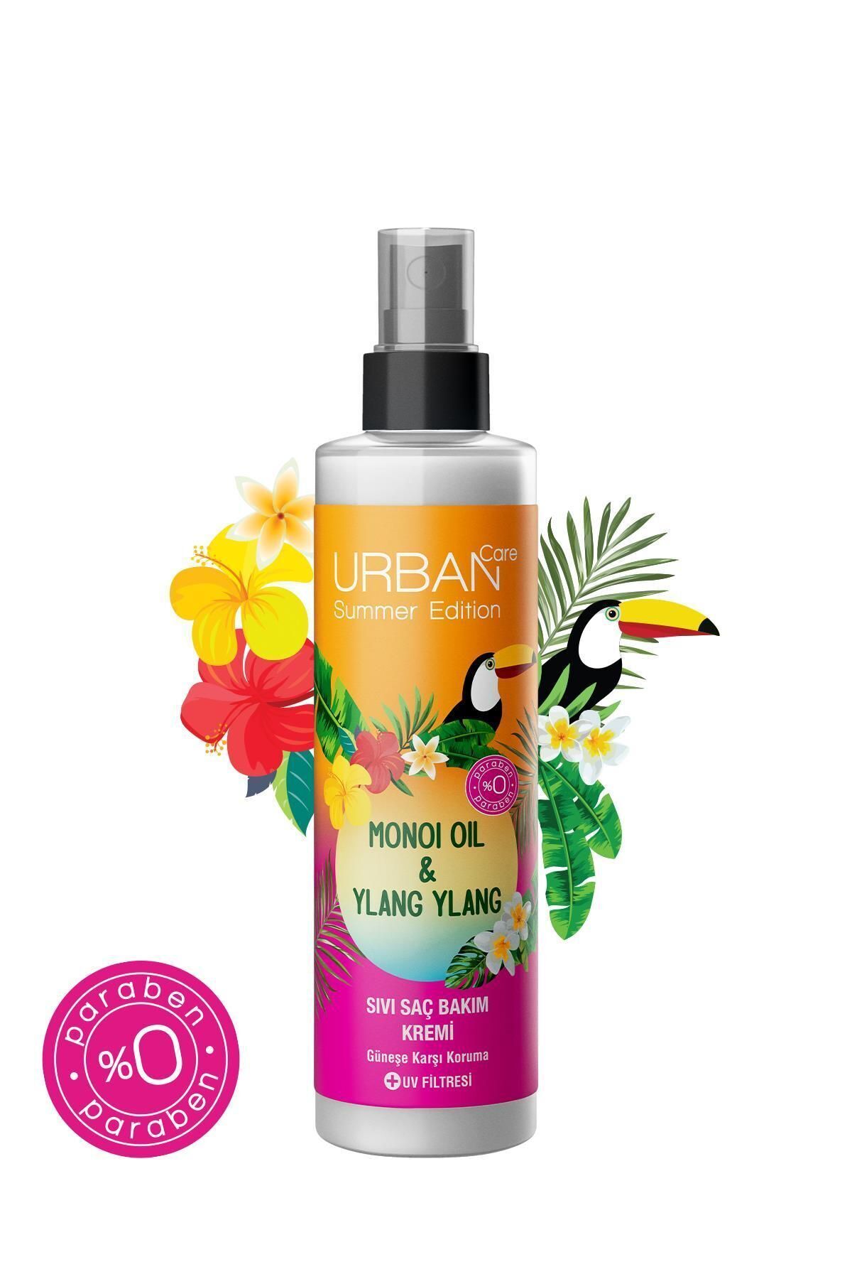 URBANCARE SUMMER-MONOİ YAĞI&YLANG SIVI SAÇ KREMİ 200ML- — URC05304 — تصویر 4 از 4
