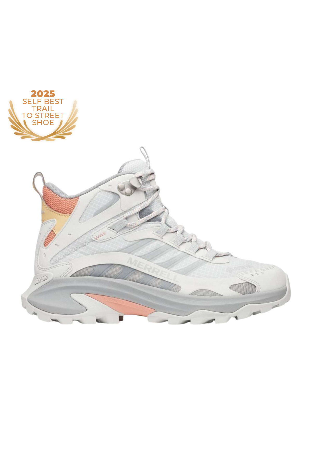 مرل چکمه‌های زنانه خاکستری Moab Speed ​​​​2 Mid Gore-Tex چکمه‌های زنانه J038824