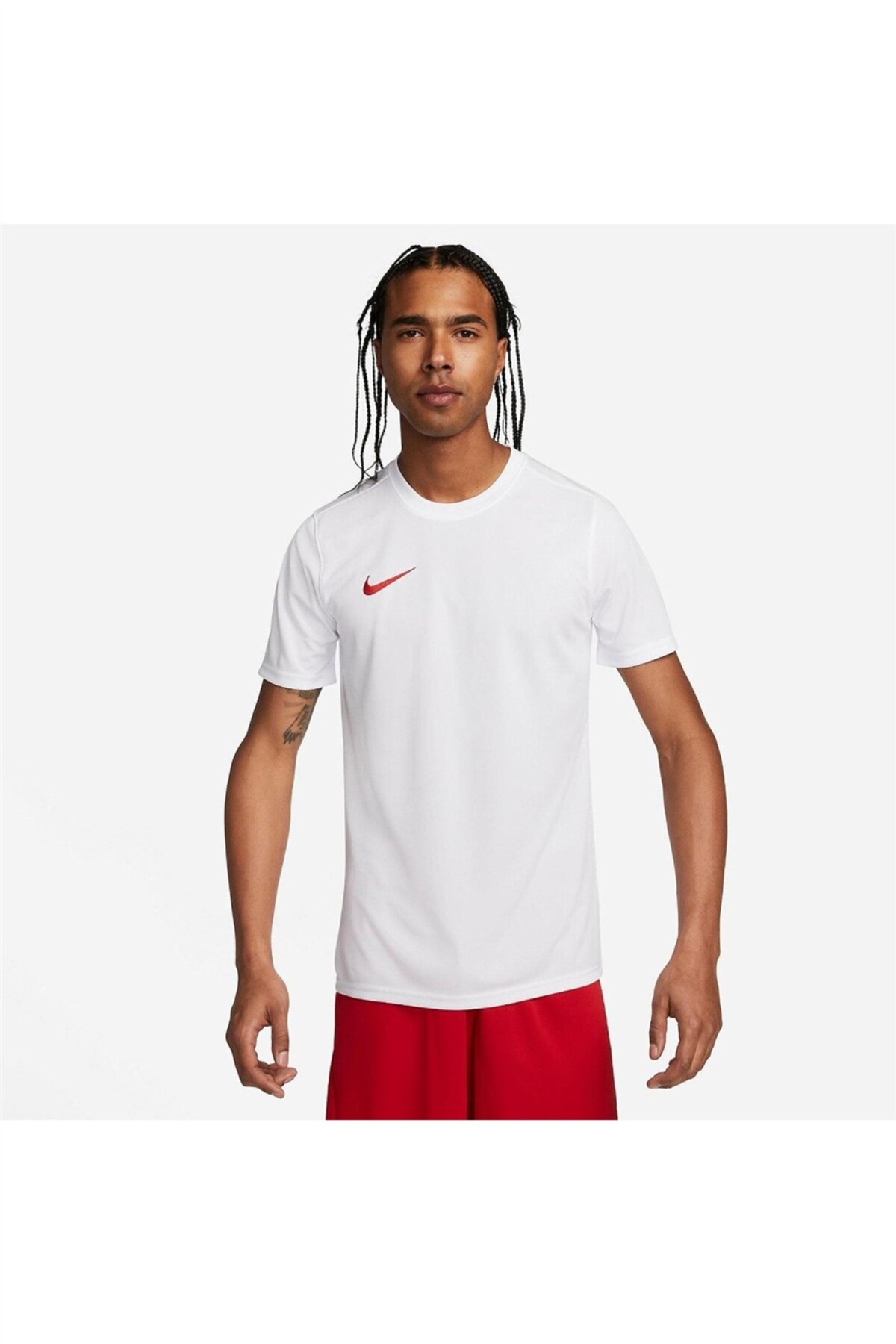 نایکی تی‌شرت مردانه مشکی/سفید