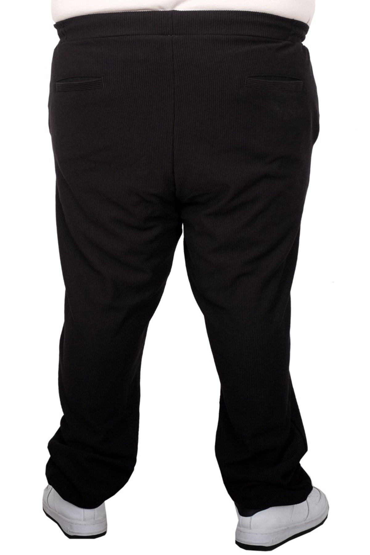 ModeXL Mode XL Büyük Beden Eşofman Altı U25823 sıyah görsel 3