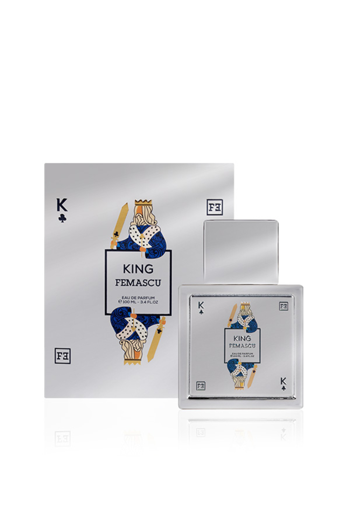 فماسکو عطر کینگ یونیسکس ادوپرفیوم ۱۰۰ میلی‌لیتری - رایحه میوه‌ای چایپر - ماندگاری بالا - ۶۵۳۲